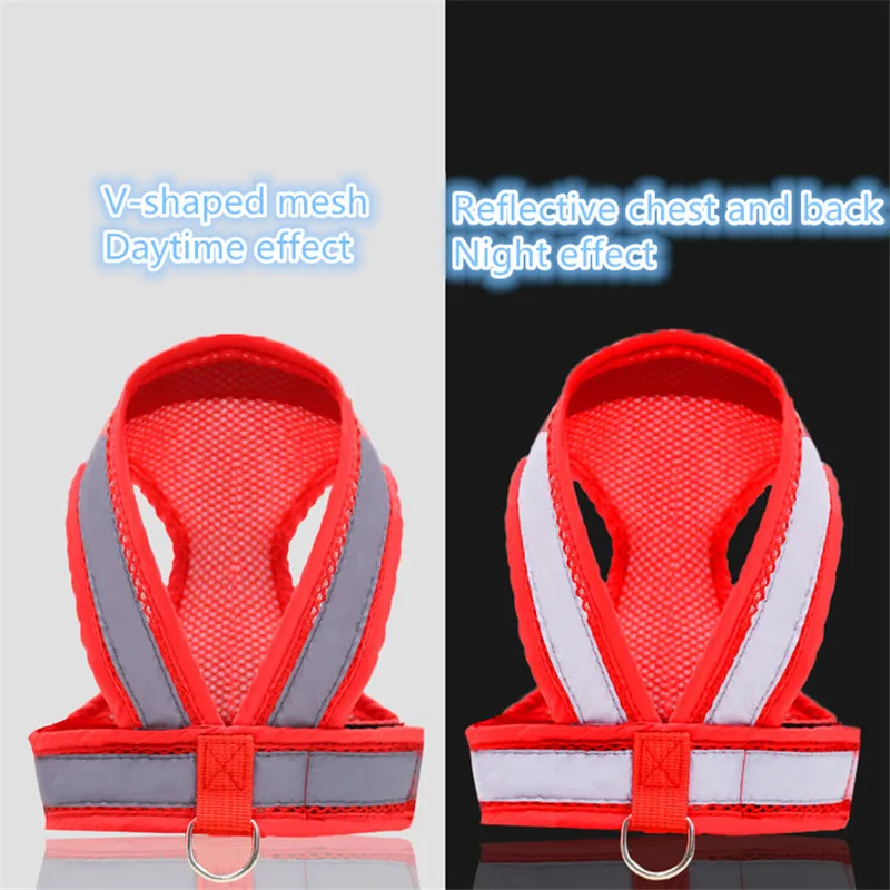 Светоотражающий безопасный поводок для собак набор маленьких средних жгутов
