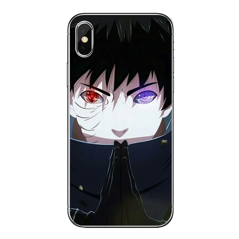 Прозрачные мягкие чехлы героя аниме Наруто Мадара Учиха Obito для Xiaomi Redmi 4x S2 3S Note 3 4 5