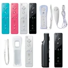 Беспроводной Bluetooth-совместимый геймпад для Nintendo Wii, пульт дистанционного управления, синхронизация, джойстик, левая рука + нунчак, дополнительное движение