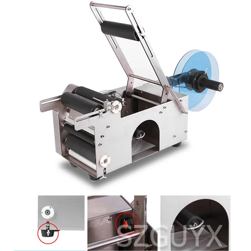 Коммерческие пластиковая бутылка банки ручная маркировочная машина Holding