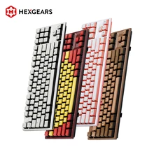 HEXGEARS X3 New upgrade Mechanical Keyboard 87 Key PBT Keycaps Kailh BOX Switch Gaming Keyboard USB Wired/2.4Ghz Wireless for PC