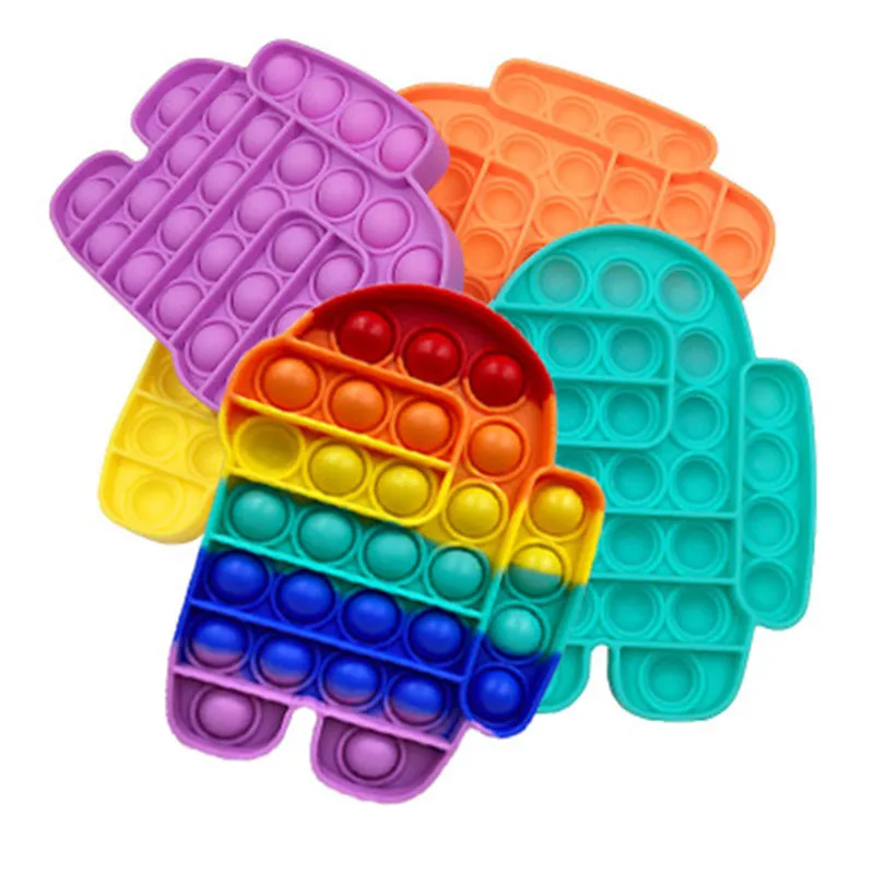 Игрушка-фиджет среди нас игрушка для снятия стресса взрослых мягкая сжимаемая