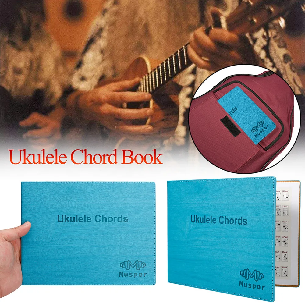 Помощь в обучении Книга мягкой обложке для начинающих подарок укулеле книжка на