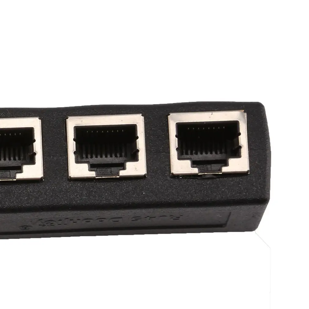 Профессиональный Длинный сетевой кабель RJ45 от 1 до 3 Ethernet LAN сплиттер расширитель