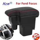 Подлокотник для автомобиля, для Ford Focus 2 Mk2 2005-2011, со светодиодным USB-разъемом