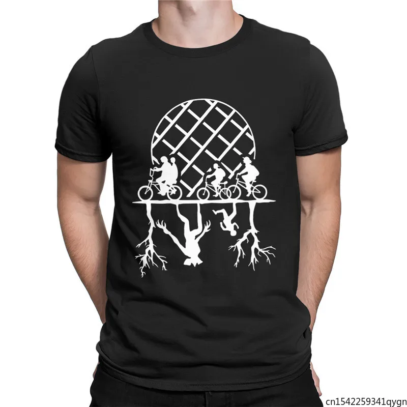 

New Stranger Things Men's T-shirt Round Tee shirt Hip Hop Streetwear T shirt Women's T shirts Wholesale