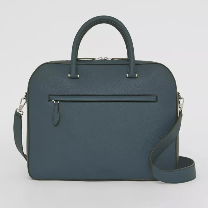 Man's Handbag Traveling Bag Cross Style Man's Bag Business One Shoulder Crossbody Bag Business Briefcase Turquoise