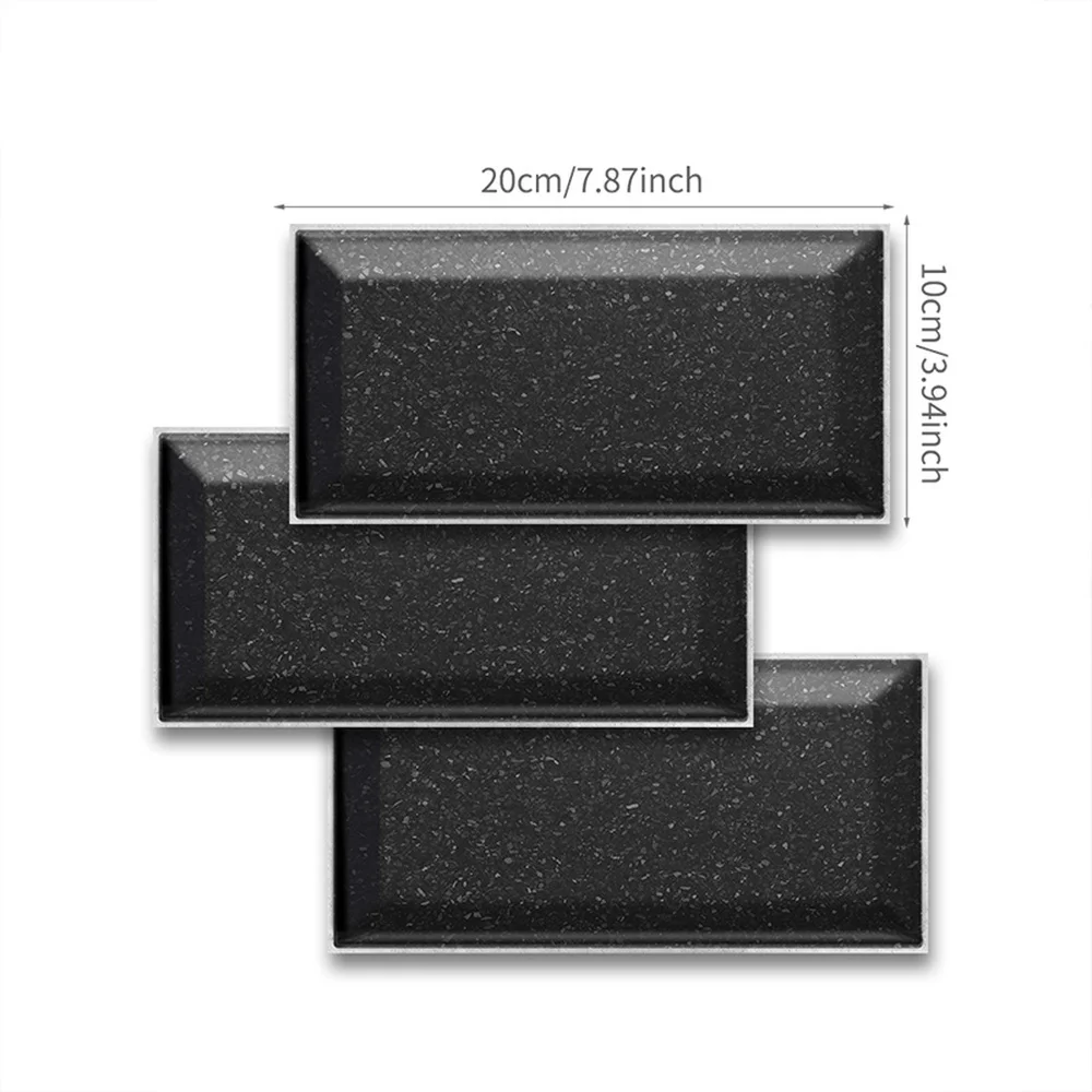 Длинные кирпичные наклейки из ПВХ для кухни ванной водостойкие самоклеящиеся