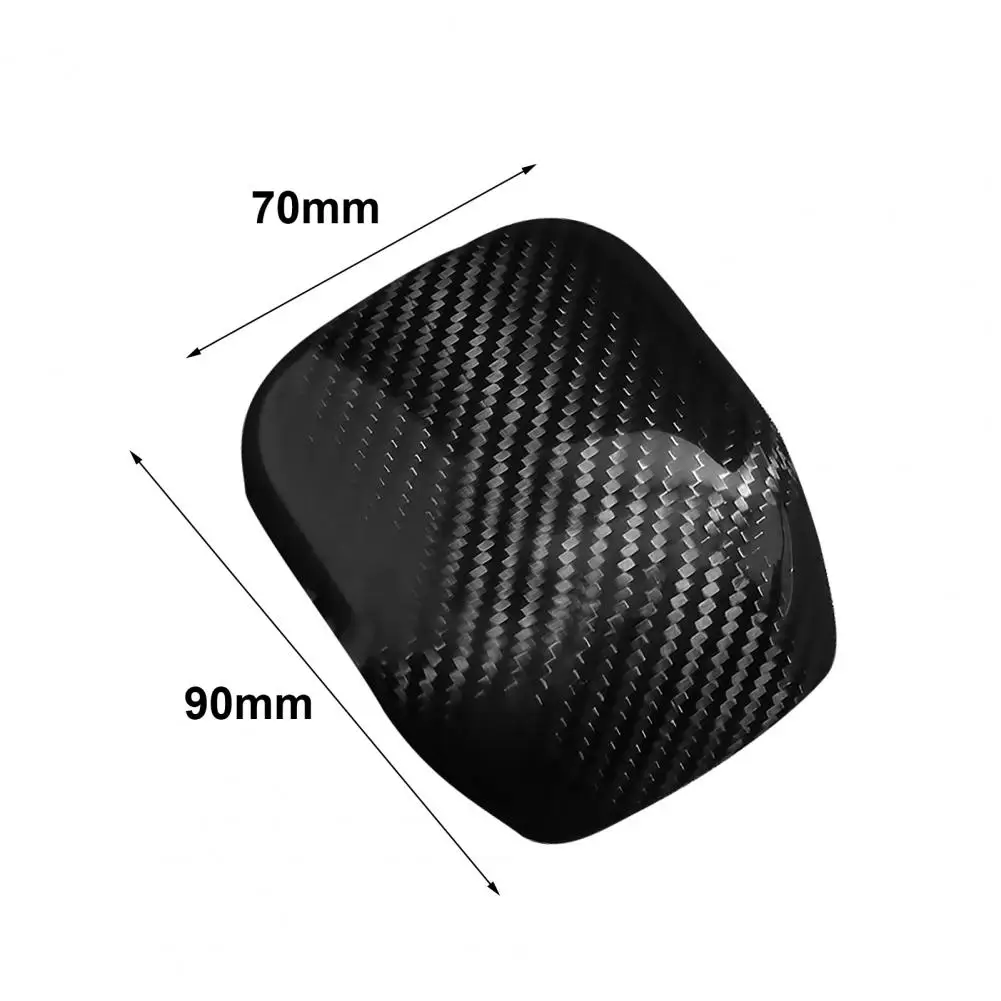 

Armrest Mouse Shell Waterproof Delicate Carbon Fiber Luxury Center Console Gear Armrest Mouse Cover for Mercedes-Benz CLA/A-clas