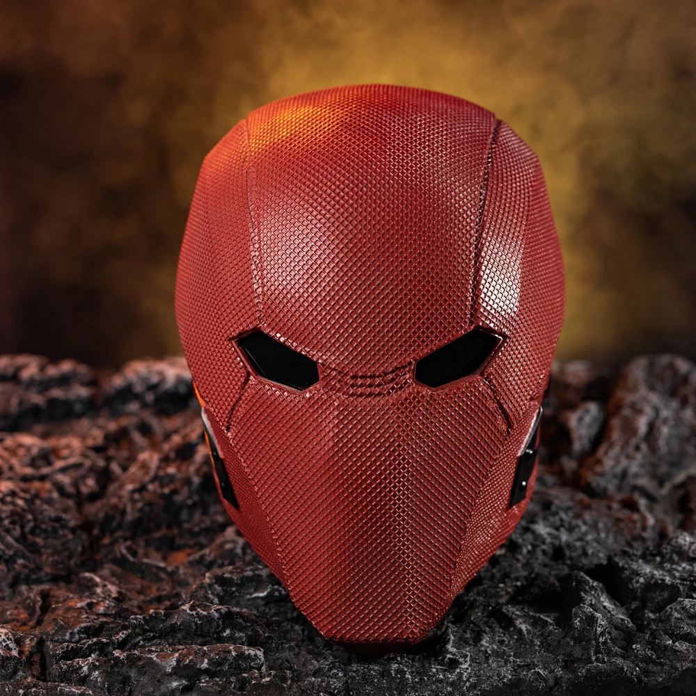 Xcoser шлем с красным капюшоном из смолы фотореквизит для Хэллоуина платье ролевых