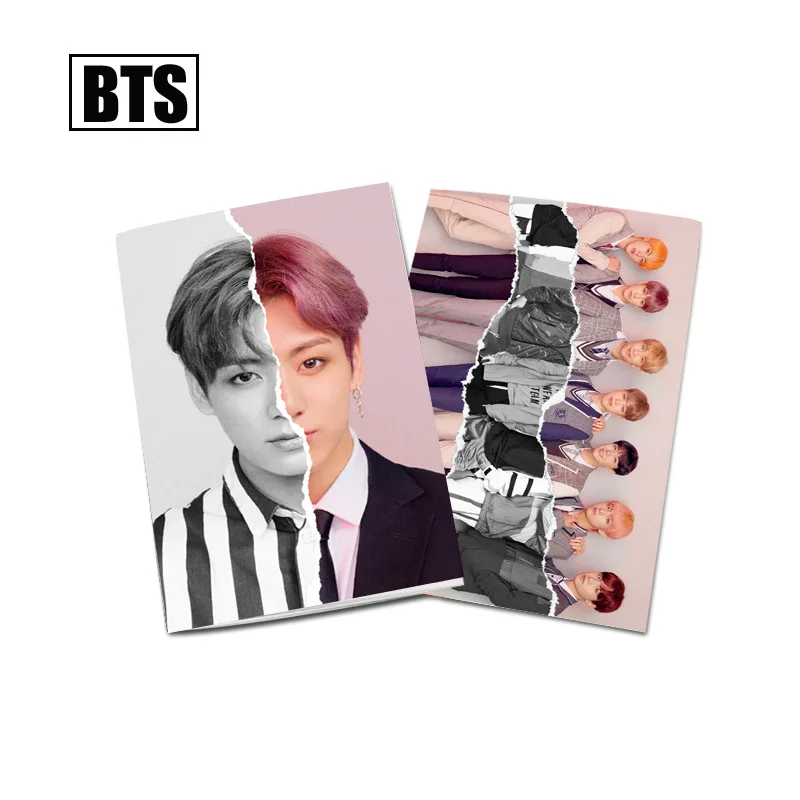 K pop Bangtan boys kawaii альбом карта персонажа ломо карты kpop фотокниги бродячие дети kpop - Цвет: notebook JUNGKOOK