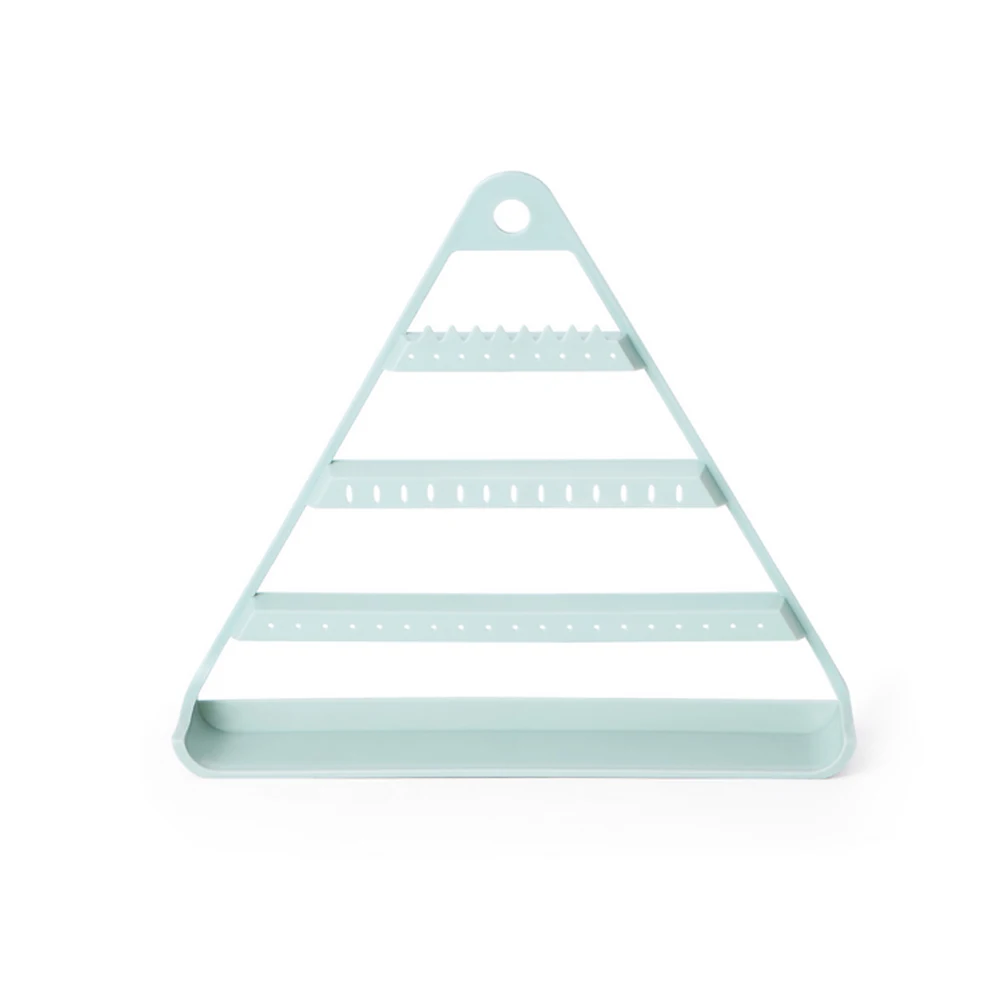 Ювелирные изделия в форме треугольника стеллаж для хранения серьги висячий