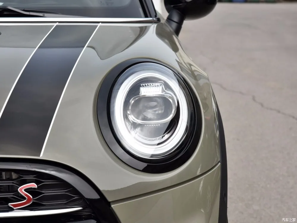 Автомобильный Стильный чехол для Mini F56 2013- cooper головной светильник s для F56 все светодиодный головной фонарь Angel eye светодиодный DRL передний светильник Bi-светодиодный объектив