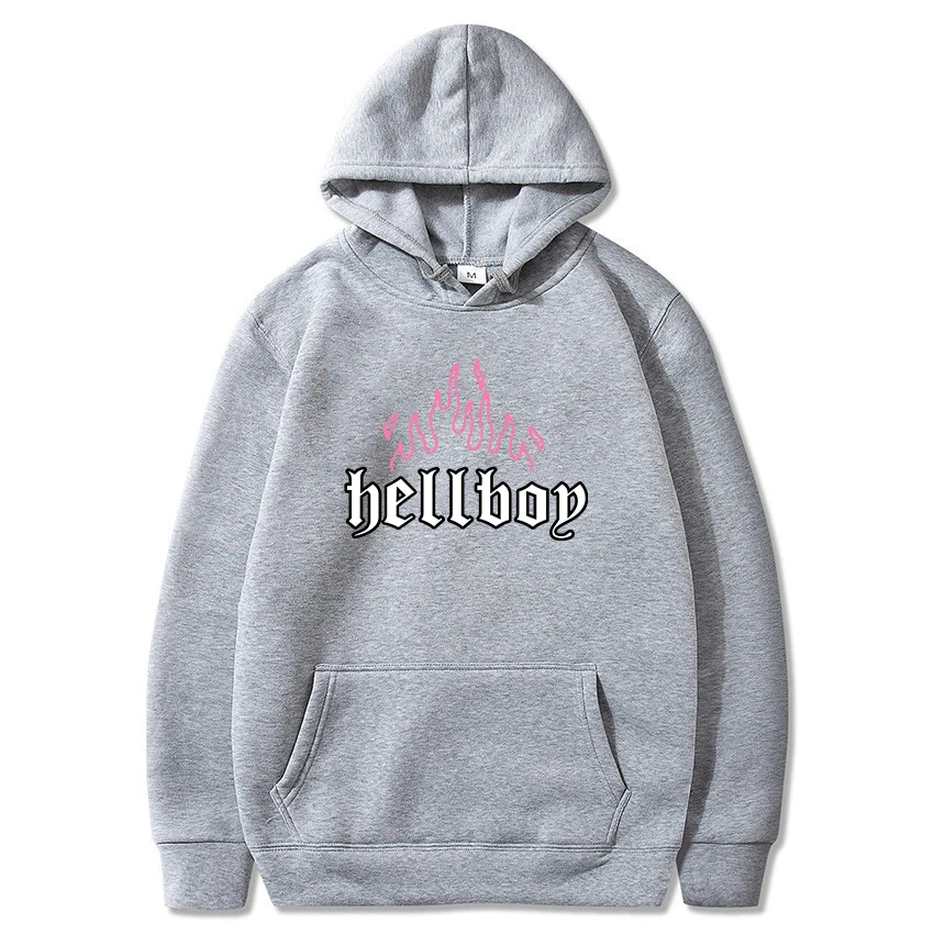 

Lil Peep Hoodies Hell Boy Hip Hop Streetwear Fashion Cartoon Men/women Pullovers Female Casual Hoody Tops 12 ColorsSweatshirts