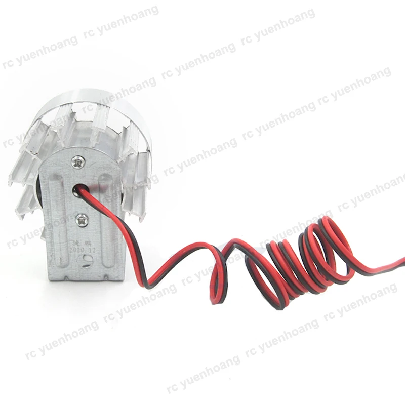 

DC 12V-24V-80V Universal 12W Super Bright Waterproof LED Light Aluminum Alloy Parts for RC Bait Tug Boat Flashlight Search Light