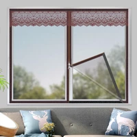 indoor insect fly mosquito window screen curtain bug mosquito net mesh door anti mosquito net for kitchen window home curtains