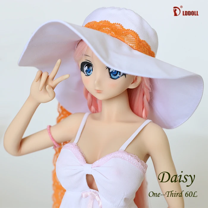 LDDOLL 60 см 1/3 BJD  DD SD SFD силиконовая бесшовная Кукла тело Большая мягкая грудь + глаза