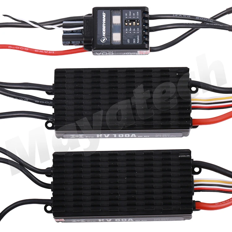 1 шт. 100% оригинальный HOBBYWING xrotor Pro серии 60a 80A 100a HV V3 электронный Скорость контроллер