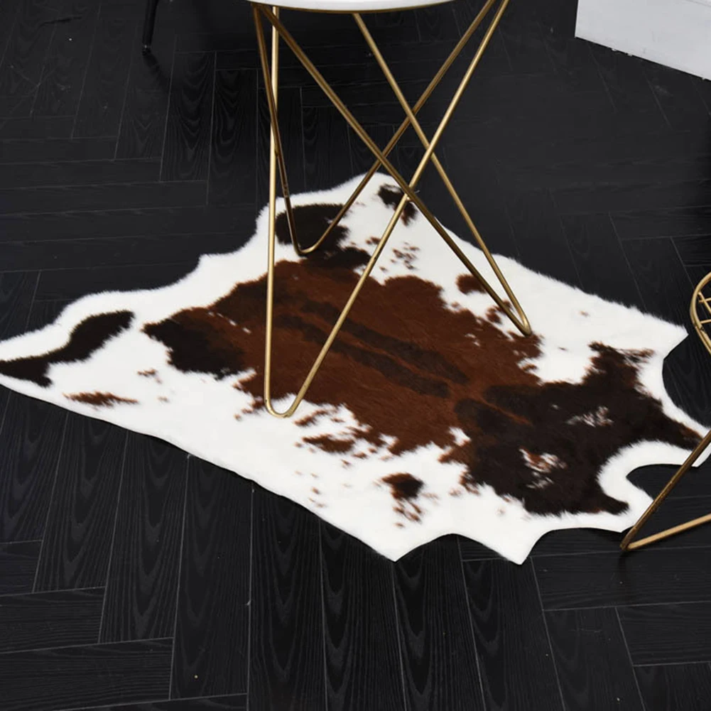 Коврик с изображением коровы и тигра нескользящий ковер для спальни офиса