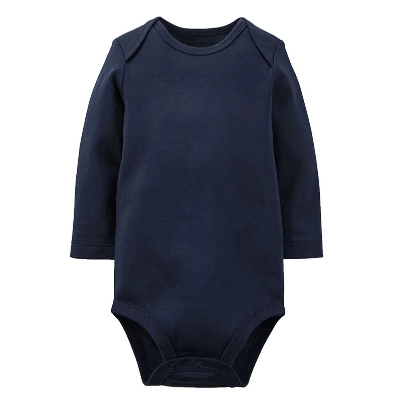 

Baby Girls Bodysuit Newborn Boys Long Sleeve Solid 100% Cotton 0-24 Months Baby Clothes New Best Gift