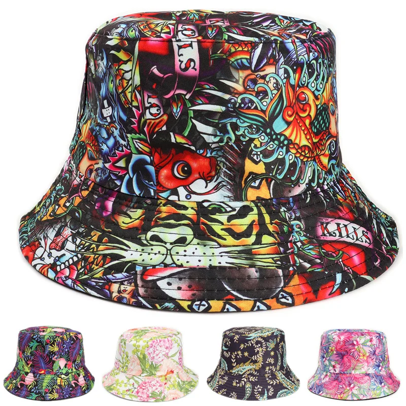 

Women's hat 2021 bucket winter panama Men's cap streetwear Beach outing ukraine Luxury hip hop hats girls sun Fishing
