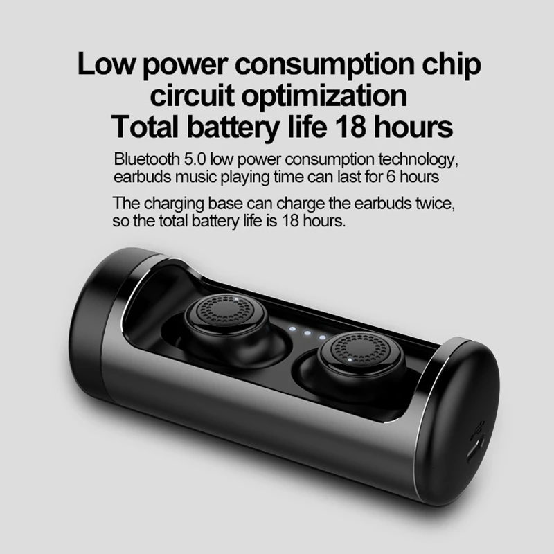 Беспроводные наушники OVEVO Q63 TWS bluetooth 5 0 HD стереонаушники объемного звучания Hi Fi IPX5