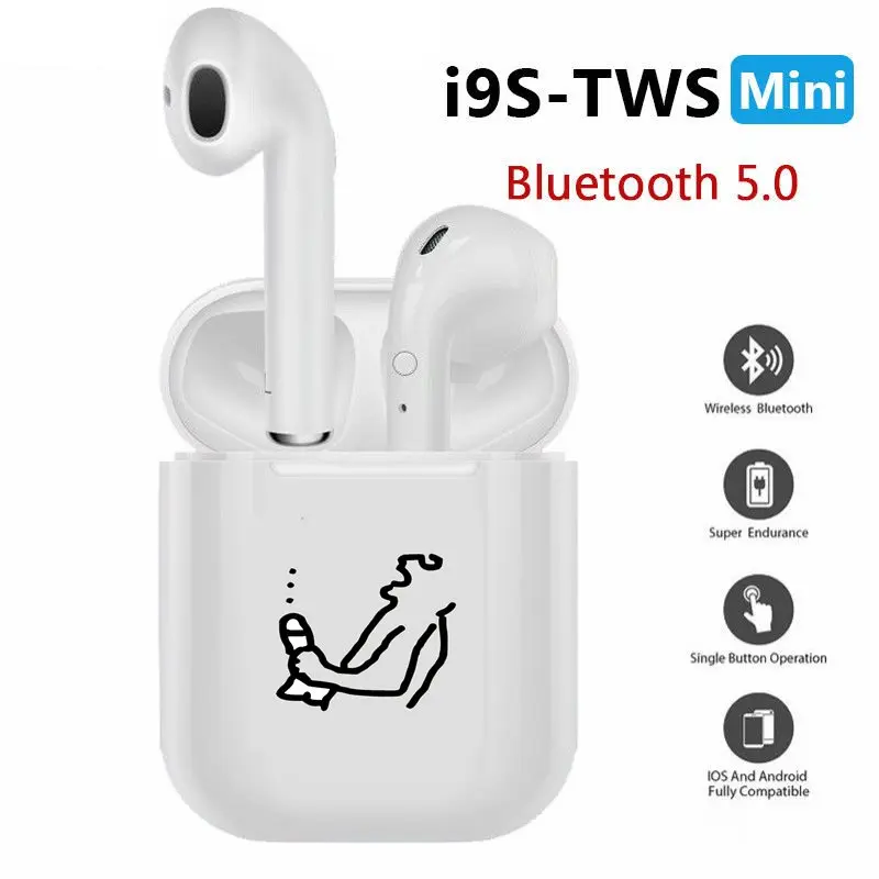 I9s Tws Bluetooth наушники беспроводные спортивные свободные беспроводная гарнитура
