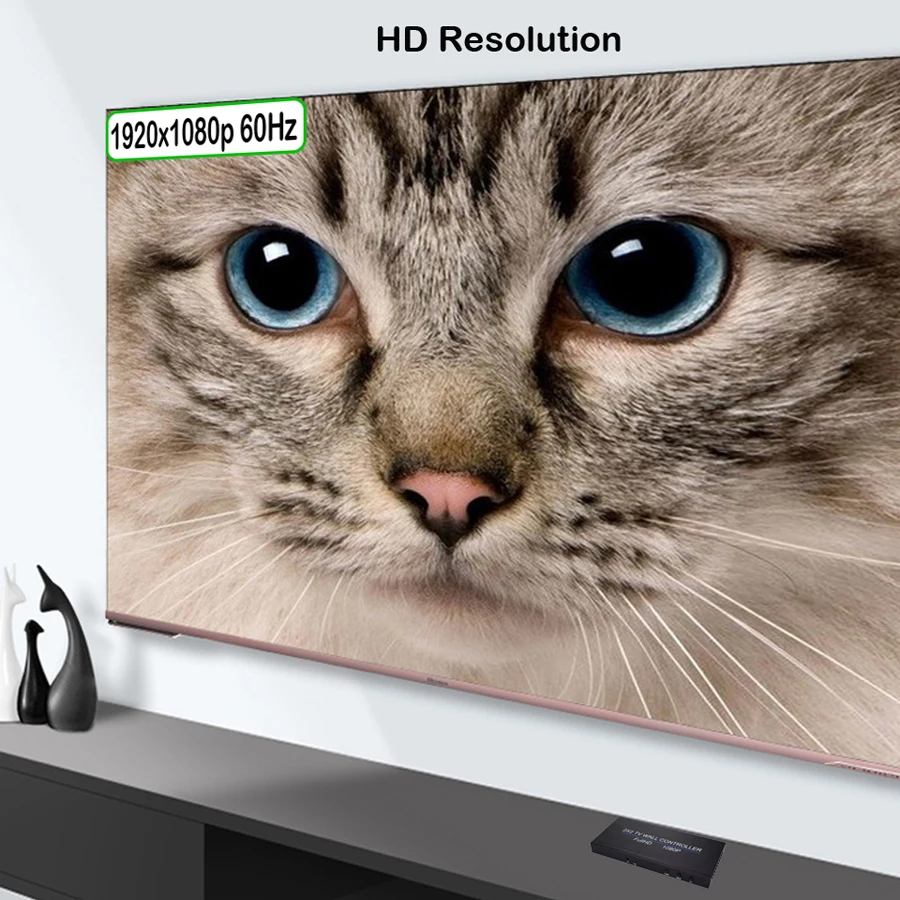 Видеопроцессор настенный 4 канала Full HD 1080P 2x2 HDMI DVI VGA USB |