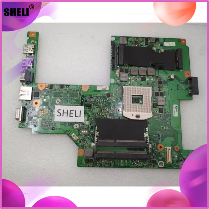 Материнская плата SHELI для ноутбука Dell V3500 3500 CN-056TK2 056TK2 56TK2 материнская HM57 48 4et05. 011 пк