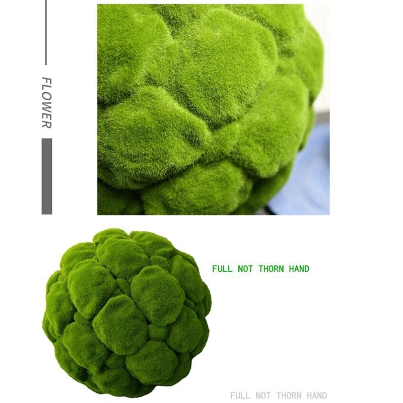 5 шт. Искусственный завод шар симулятор мха декоративный травяной имитирующий