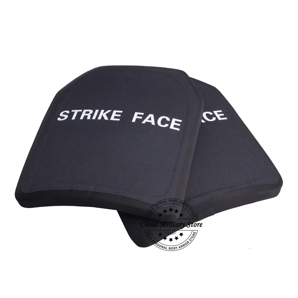 1pc 10x12 Inche Multi Curve Level 3 Military Stand Alone Ceramic Armor Plate Strike Face Police Ballistic Bulletproof Plates |