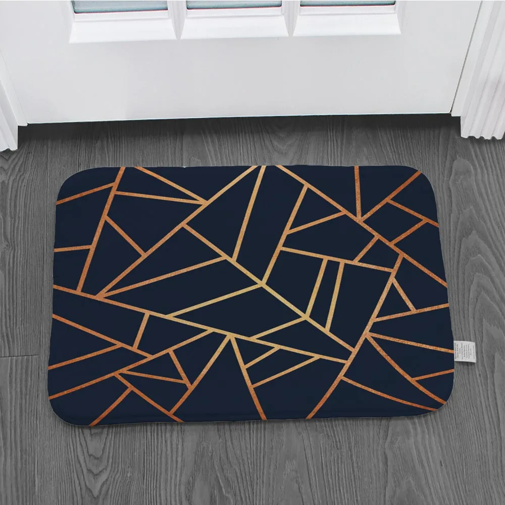 Нескользящий кухонный коврик с геометрическим принтом нескользящий современный