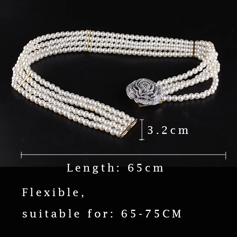 18 стилей пряжки новые модные женские красивые жемчужные цветочные пояса стразы