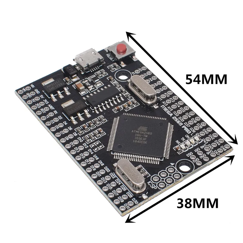 Tenstar Robot MEGA2560 R3 MEGA2560(ATmega2560-16AU CH340G) USB Совместимость Мега 2560 - Цвет: MEGA2560 PRO