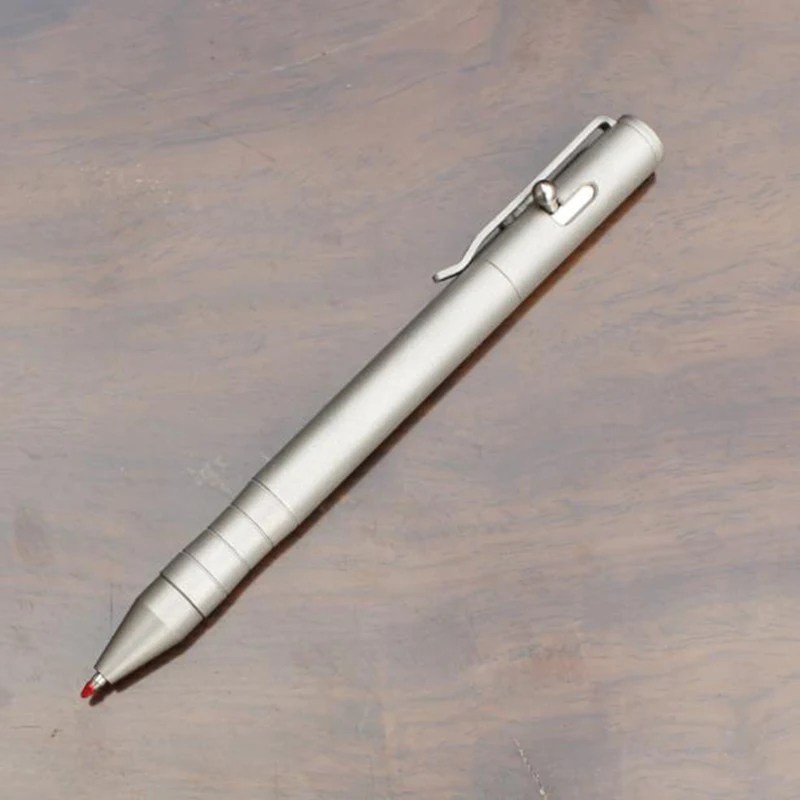 Матовый Гель лак ручной работы из титанового сплава ручка с зажимом шариковая