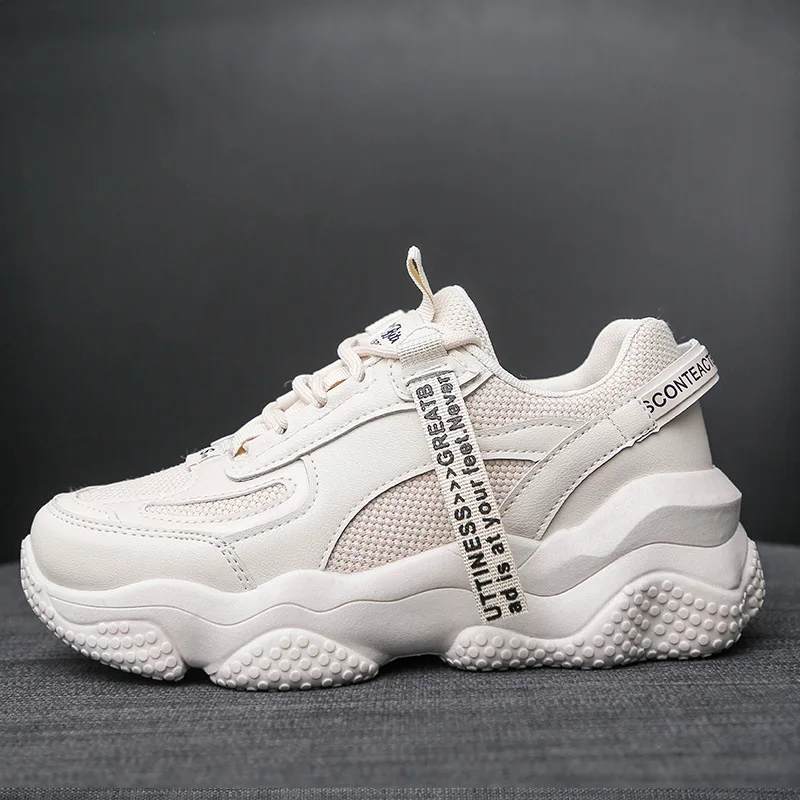 Весна 2020 новинка большие размеры Корейская повседневная спортивная обувь на