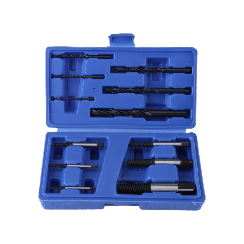 

12 Pcs Broken Screw Extractor Remover Set for Remove Broken Screws Bolts