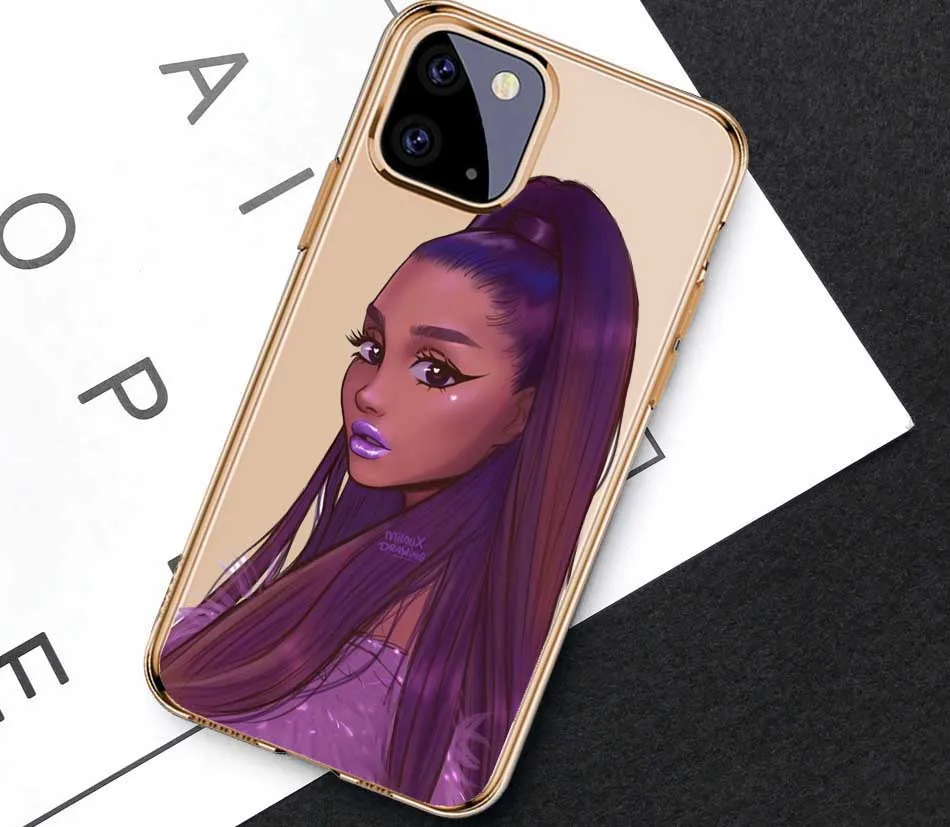 Спасибо следующий Ариана Гранде Мягкая силиконовая задняя накладка чехла из ТПУ