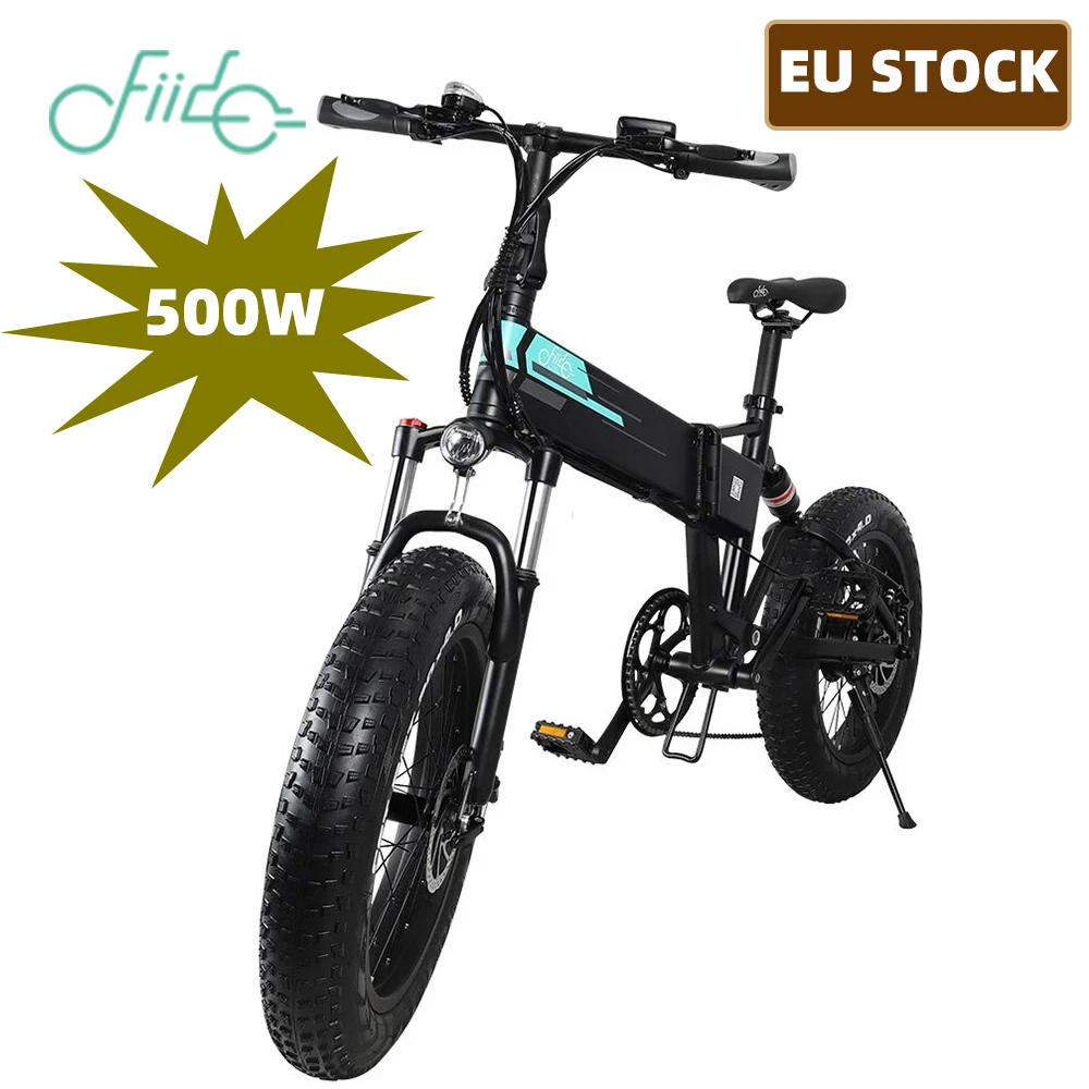 

[STOCK] 20 Inch Fat tire FIIDO M1 PRO Electric Bike 12.8Ah 48V 500W Folding Moped Bicycle 50km/h Top Speed 130KM Mileage Range