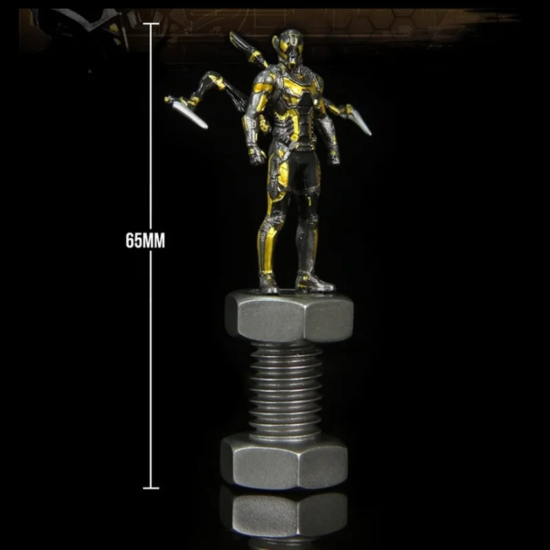 

Marvel Avengers Ant Man Action Figure Sitting Posture Anime Mini Doll PVC Collection Model Toys for Kids Birthday Gift