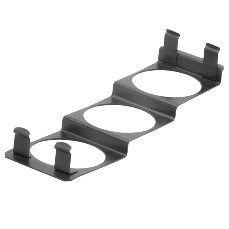 52mm 3 Hole Single DIN Radio Slot Pod Triple Gauge Meter Panel Mount Black | Автомобили и мотоциклы