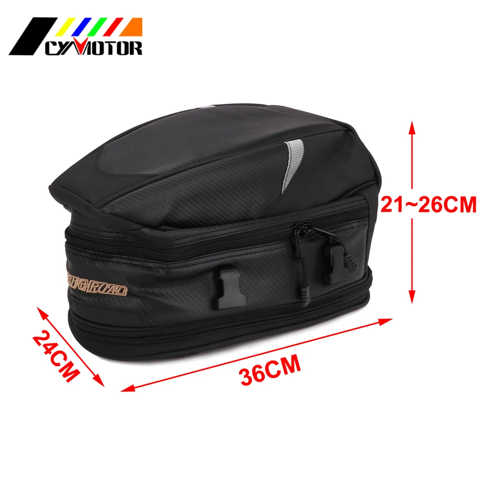 

Motorcycle Tail Back Rear Seat Bags Kit Travel Bag For KTM BMW YAMAHA KAWASAKI SUZUKI HONDA Road Bike