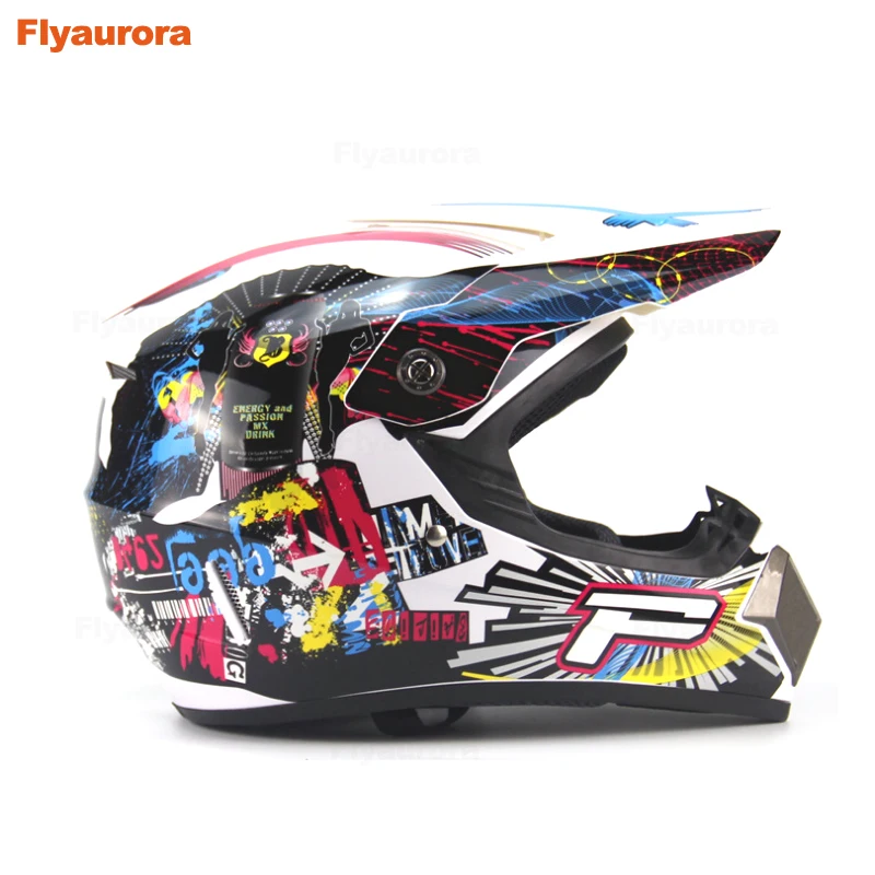 Лидер продаж внедорожные шлемы горные Гонки Горный полный шлем rcycle moto cross casque capacete горные велосипедные шлемы