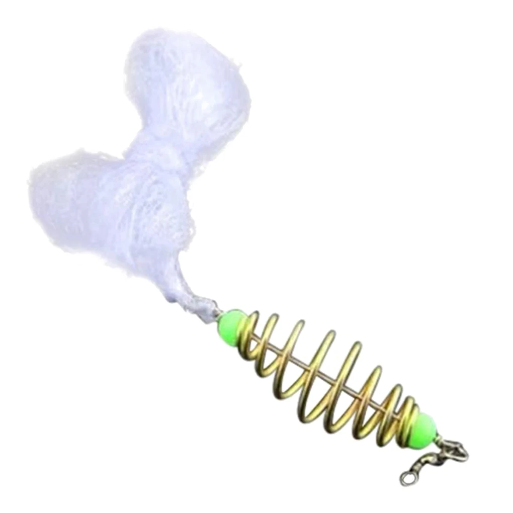 

Copper Spring Shoal Fishing Net with Night Luminous Bead Ball Bearing Solid Ring Fishing Connector Freshwater Fishing Tackle
