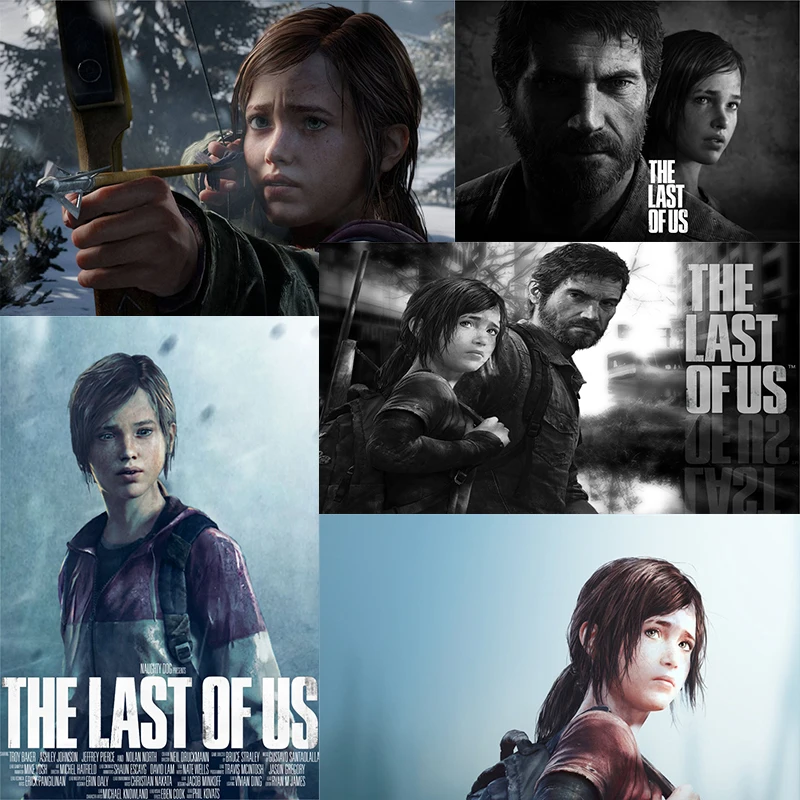 

The Last of Us Poster 5D DIY Full Diamond Painting Clear Image Diamond Embroidery Home Decoration Living Room Bedroom Wall Art