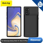 QuLing для Samsung Galaxy Note 10 Plus чехол для аккумулятора Note 10 чехол для зарядки аккумулятора Note10 Capa Note 10 Plus внешний аккумулятор