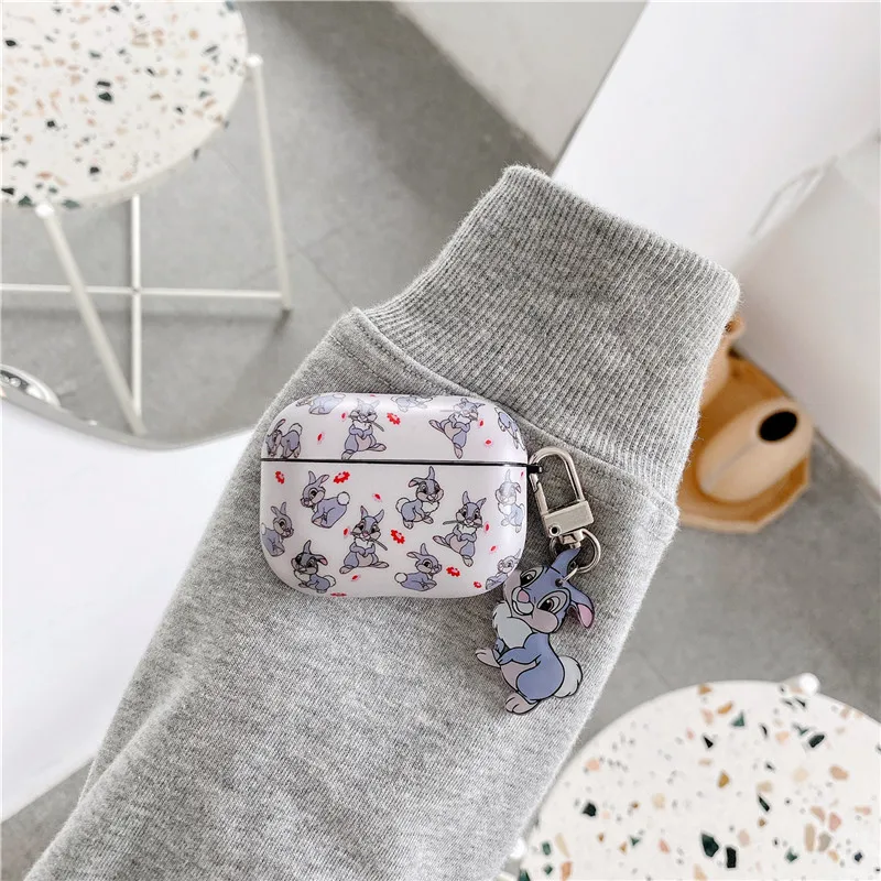

For Airpods pro 2 1 Cartoon Rabbit Silicone Case Earphones For Airpods Bluetooth Wireless Earphone Protective Skin Cover Box