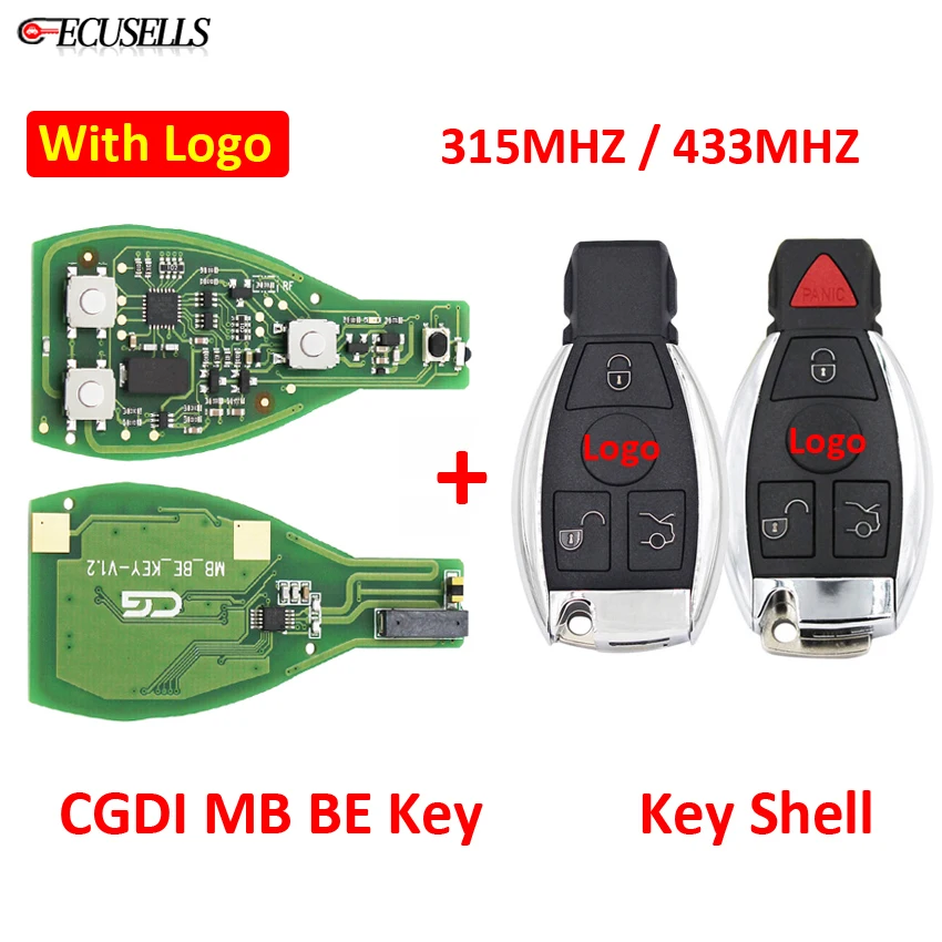 CGDI MB CG BE Key для Mercedes Benz All FBS3 315 МГц/433 МГц работа с программатор поддерживает BGA