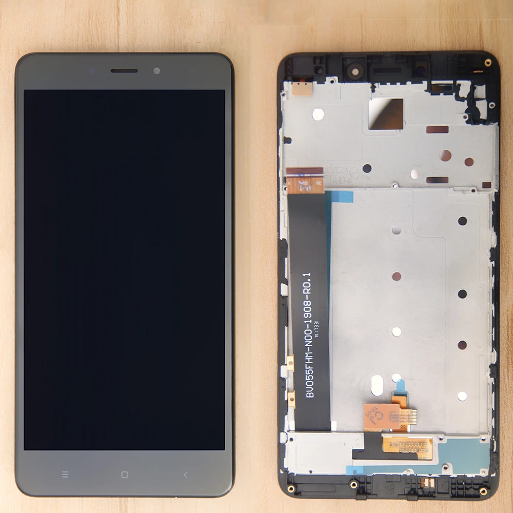 Оригинальный ЖК дисплей 5 дюйма для Xiaomi Redmi Note 4 сменный сенсорный экран с цифровым