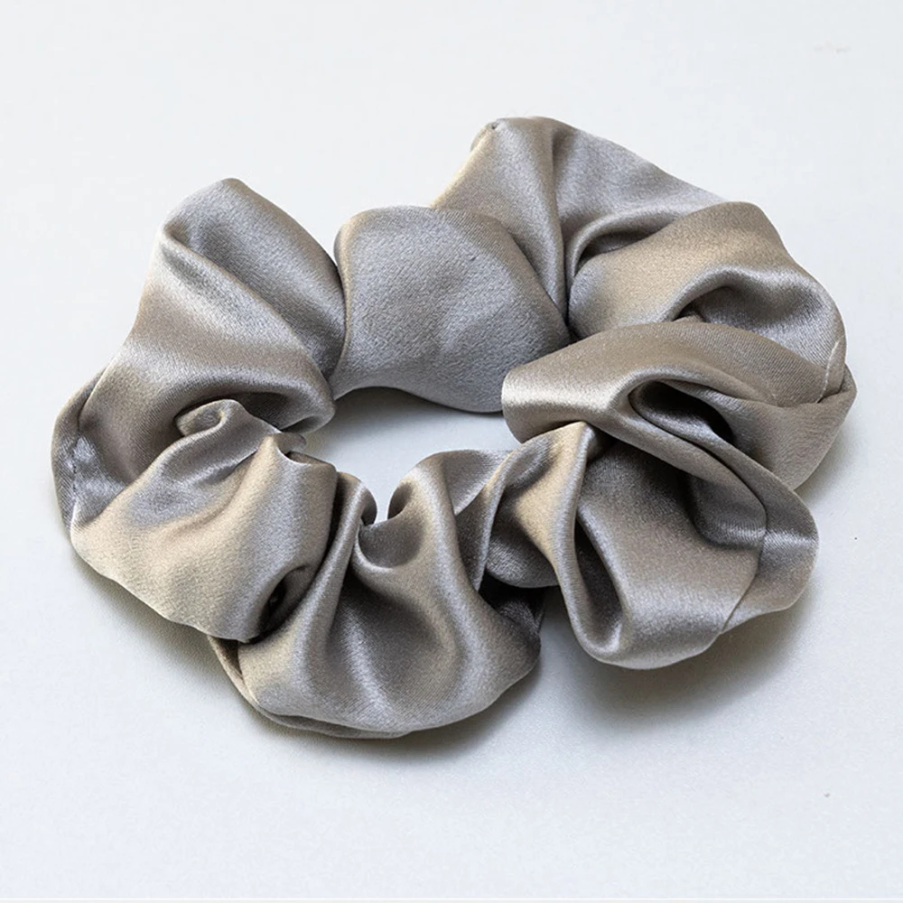 Резинки для волос из 100% чистого шелка аксессуары эластичные резинки хвоста